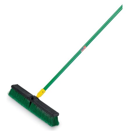 Quickie Quickie Mfg 00528 18 in. Indoor & Outdoor Push Broom 674997
